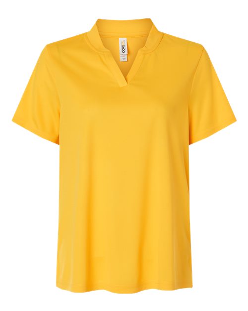CORE365 CE108W - Women's Nova Performance Pique Polo - Campus Gold