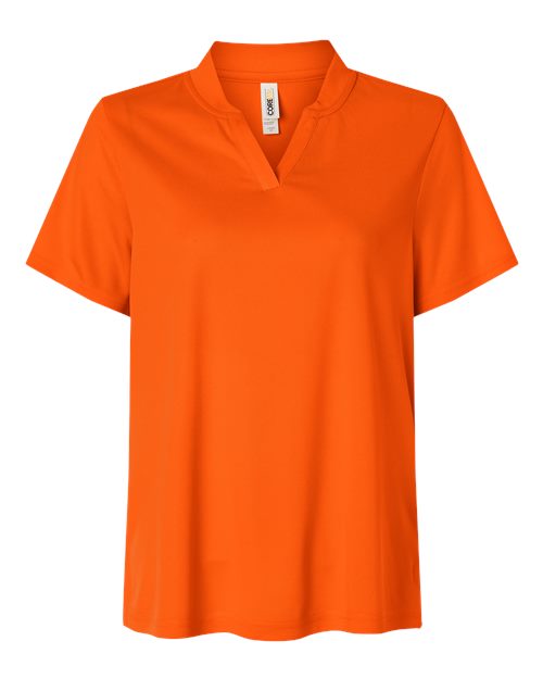 CORE365 CE108W - Women's Nova Performance Pique Polo - Campus Orange