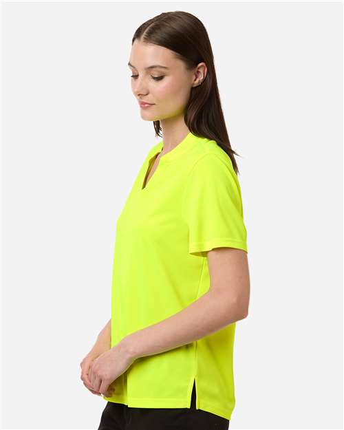 CORE365 CE108W - Women's Nova Performance Pique Polo - Safety Yellow