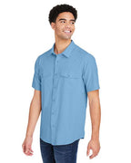 CORE365 CE510 - Men's Ultra UVP Marina Shirt - Columbia Blue
