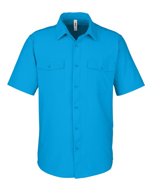 CORE365 CE510 - Men's Ultra UVP Marina Shirt - Electric Blue