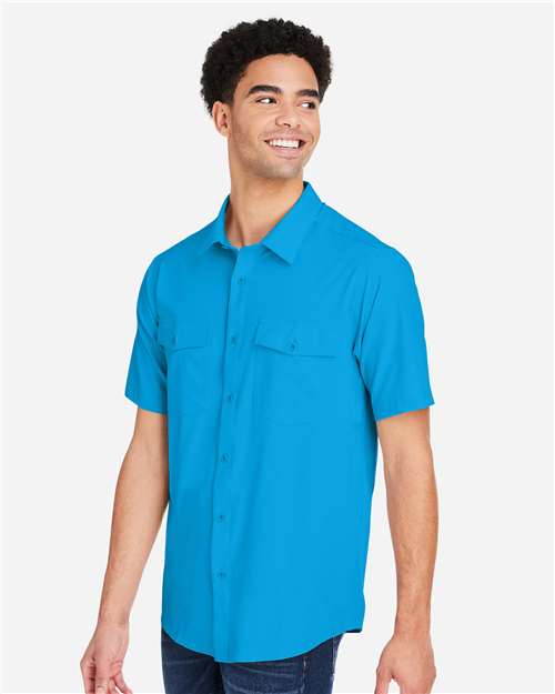 CORE365 CE510 - Men's Ultra UVP Marina Shirt - Electric Blue