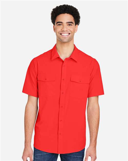 CORE365 CE510 - Men's Ultra UVP Marina Shirt - Marina Red
