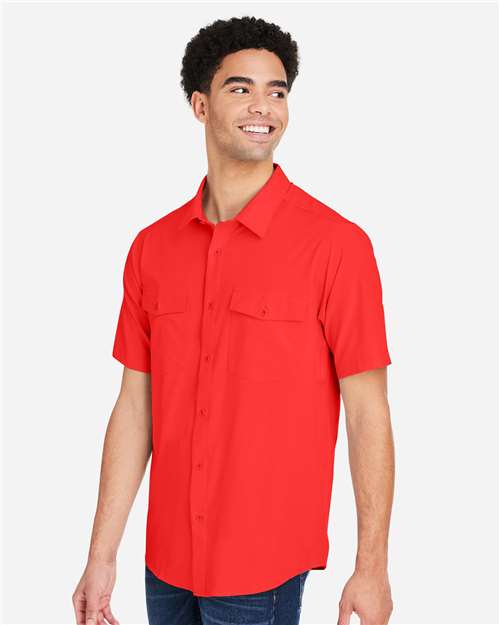 CORE365 CE510 - Men's Ultra UVP Marina Shirt - Marina Red