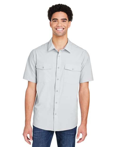 CORE365 CE510 - Men's Ultra UVP Marina Shirt - Platinum