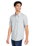 CORE365 CE510 - Men's Ultra UVP Marina Shirt - Platinum