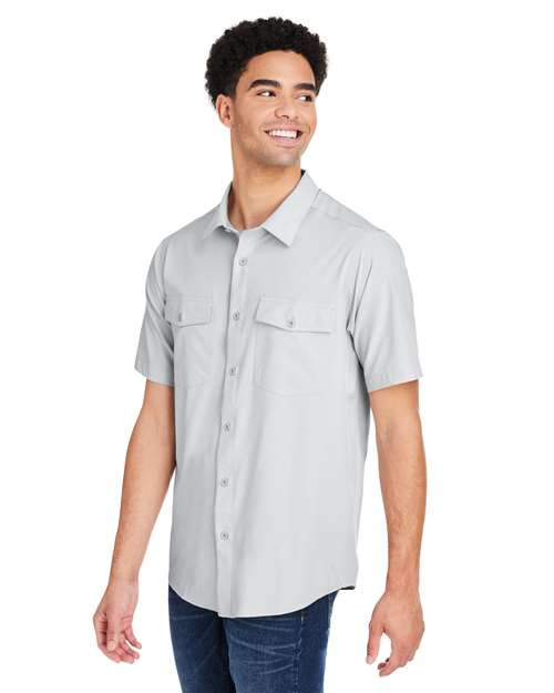 CORE365 CE510 - Men's Ultra UVP Marina Shirt - Platinum