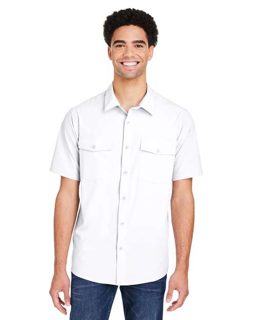 CORE365 CE510 - Men's Ultra UVP Marina Shirt - White