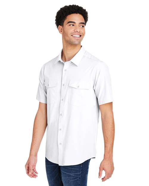 CORE365 CE510 - Men's Ultra UVP Marina Shirt - White