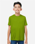 CORE365 CE10Y - Youth Capital Performance T-Shirt - Acid Green