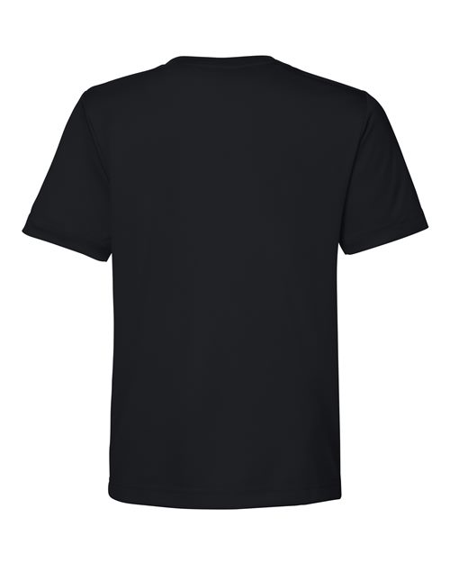 CORE365 CE10Y - Youth Capital Performance T-Shirt - Black