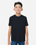 CORE365 CE10Y - Youth Capital Performance T-Shirt - Black