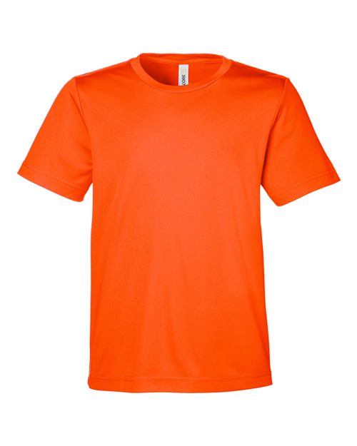 CORE365 CE10Y - Youth Capital Performance T-Shirt - Campus Orange