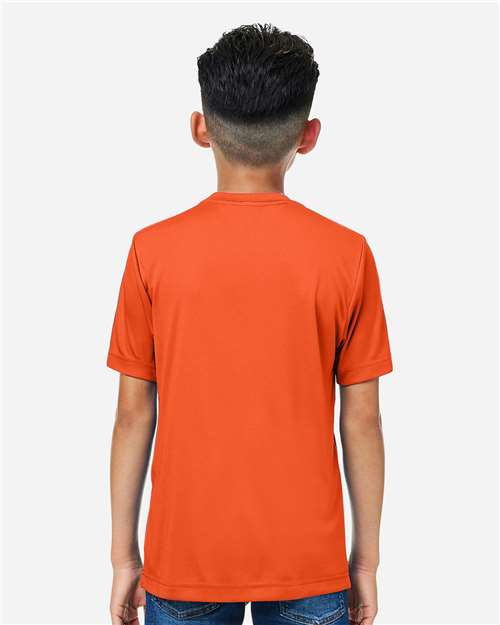 CORE365 CE10Y - Youth Capital Performance T-Shirt - Campus Orange