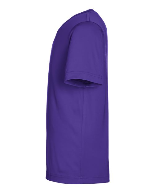 CORE365 CE10Y - Youth Capital Performance T-Shirt - Campus Purple