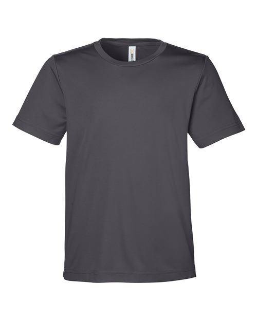 CORE365 CE10Y - Youth Capital Performance T-Shirt - Carbon