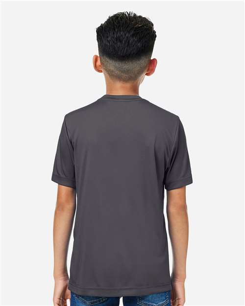 CORE365 CE10Y - Youth Capital Performance T-Shirt - Carbon