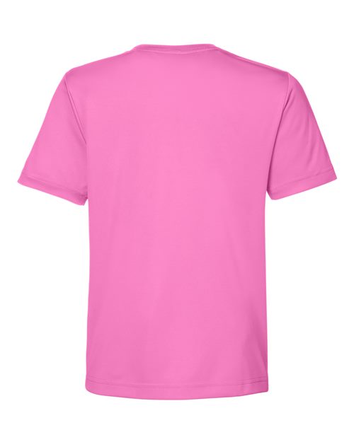 CORE365 CE10Y - Youth Capital Performance T-Shirt - Charity Pink