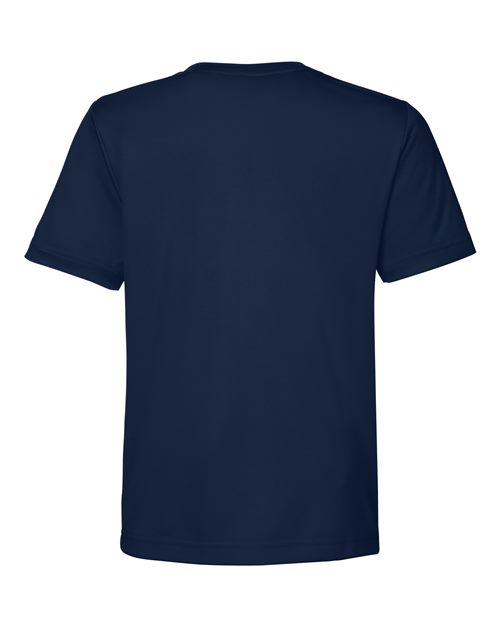 CORE365 CE10Y - Youth Capital Performance T-Shirt - Classic Navy