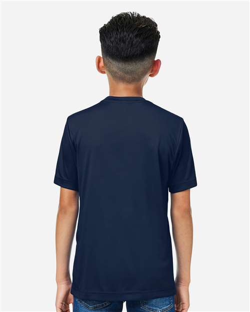 CORE365 CE10Y - Youth Capital Performance T-Shirt - Classic Navy