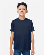 CORE365 CE10Y - Youth Capital Performance T-Shirt - Classic Navy