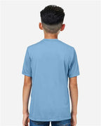 CORE365 CE10Y - Youth Capital Performance T-Shirt - Columbia Blue