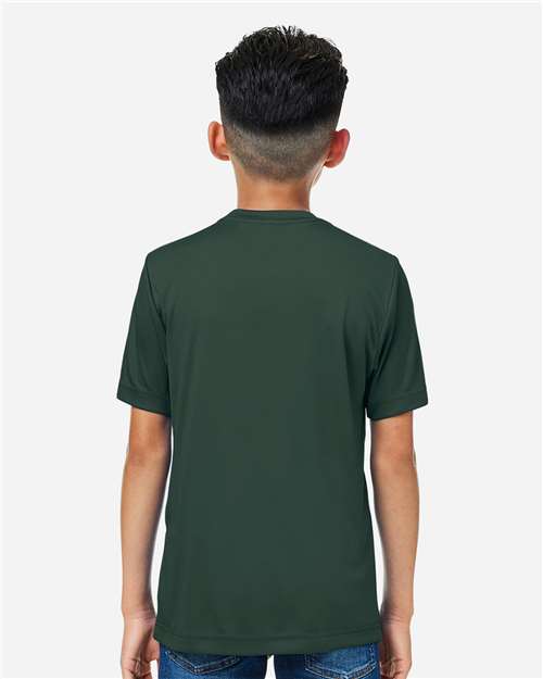 CORE365 CE10Y - Youth Capital Performance T-Shirt - Forest