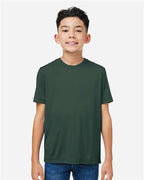 CORE365 CE10Y - Youth Capital Performance T-Shirt - Forest