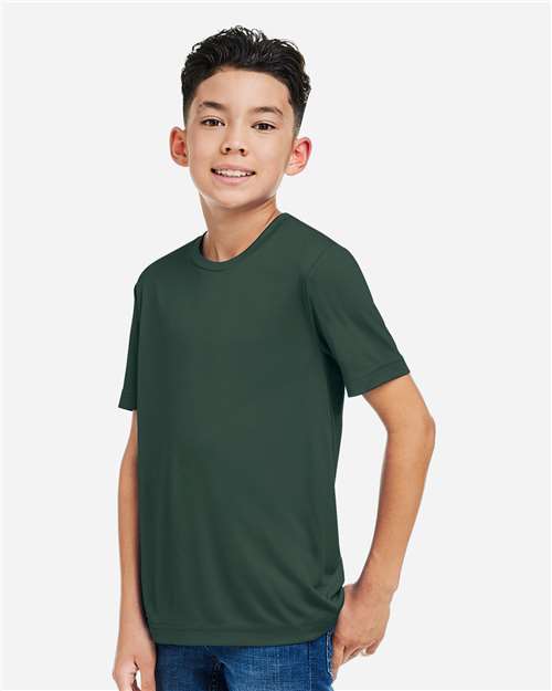 CORE365 CE10Y - Youth Capital Performance T-Shirt - Forest