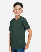 CORE365 CE10Y - Youth Capital Performance T-Shirt - Forest