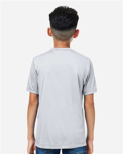 CORE365 CE10Y - Youth Capital Performance T-Shirt - Platinum