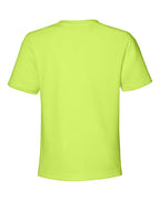 CORE365 CE10Y - Youth Capital Performance T-Shirt - Safety Yellow