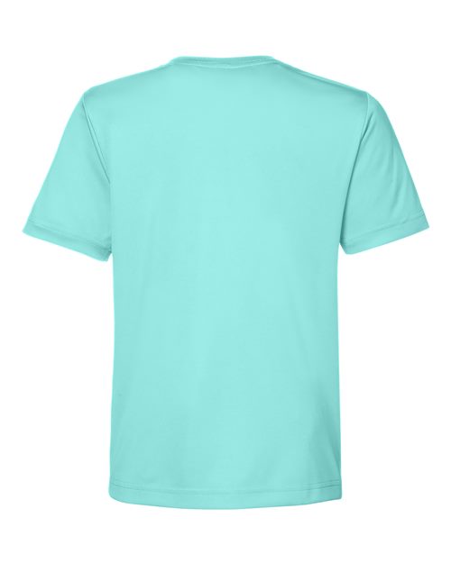 CORE365 CE10Y - Youth Capital Performance T-Shirt - Sea Glass