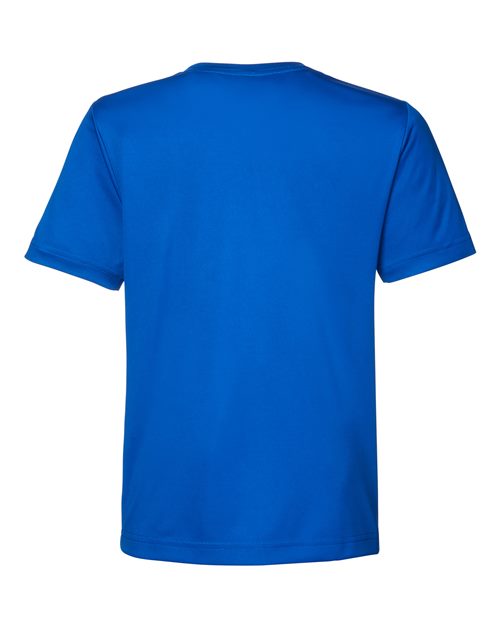 CORE365 CE10Y - Youth Capital Performance T-Shirt - True Royal