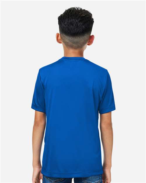 CORE365 CE10Y - Youth Capital Performance T-Shirt - True Royal