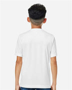 CORE365 CE10Y - Youth Capital Performance T-Shirt - White