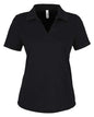 CORE365 CE104W - Women's Market Snag Protect Mesh Polo - Black