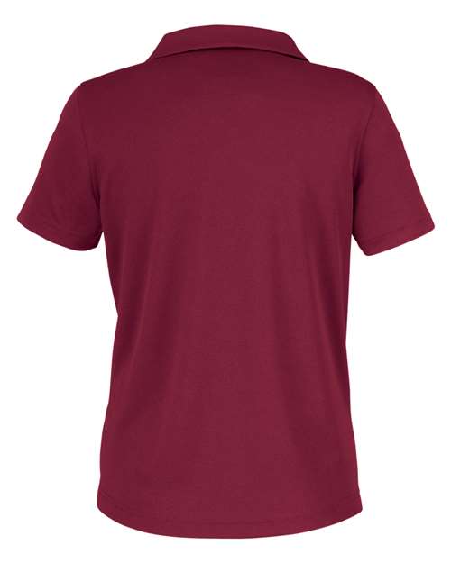 CORE365 CE104W - Women's Market Snag Protect Mesh Polo - Burgundy