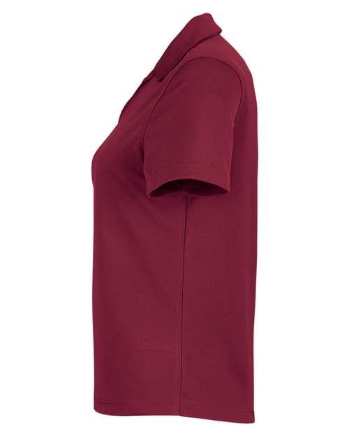CORE365 CE104W - Women's Market Snag Protect Mesh Polo - Burgundy