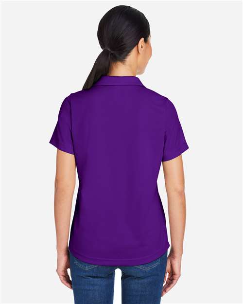 CORE365 CE104W - Women's Market Snag Protect Mesh Polo - Campus Purple