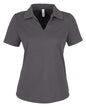 CORE365 CE104W - Women's Market Snag Protect Mesh Polo - Carbon