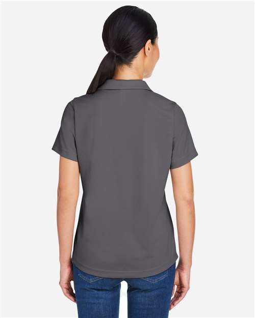 CORE365 CE104W - Women's Market Snag Protect Mesh Polo - Carbon