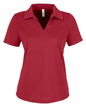 CORE365 CE104W - Women's Market Snag Protect Mesh Polo - Classic Red