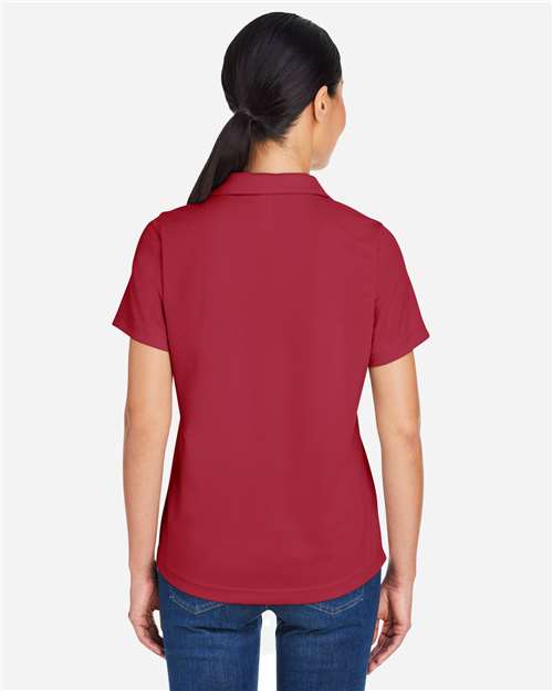 CORE365 CE104W - Women's Market Snag Protect Mesh Polo - Classic Red