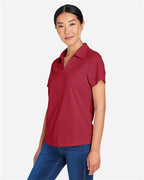 CORE365 CE104W - Women's Market Snag Protect Mesh Polo - Classic Red