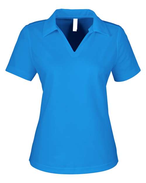 CORE365 CE104W - Women's Market Snag Protect Mesh Polo - Electric Blue