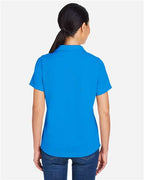 CORE365 CE104W - Women's Market Snag Protect Mesh Polo - Electric Blue