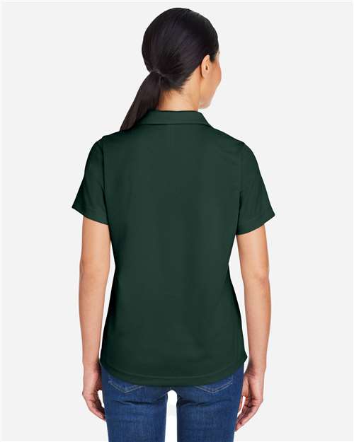 CORE365 CE104W - Women's Market Snag Protect Mesh Polo - Forest
