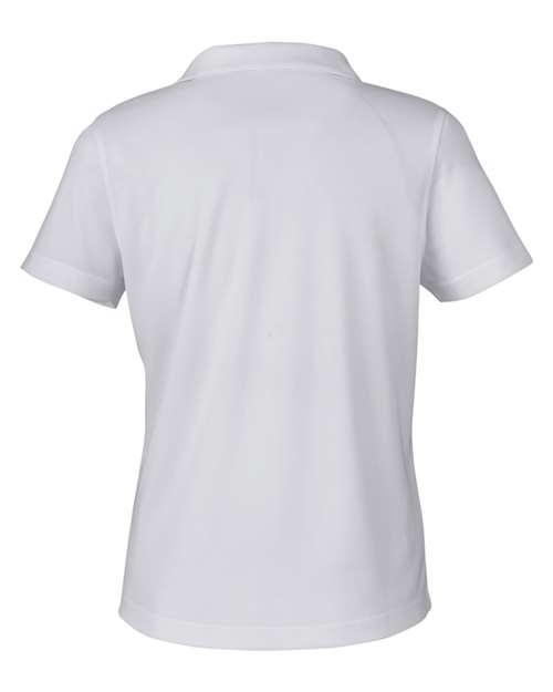 CORE365 CE104W - Women's Market Snag Protect Mesh Polo - Platinum