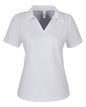 CORE365 CE104W - Women's Market Snag Protect Mesh Polo - Platinum